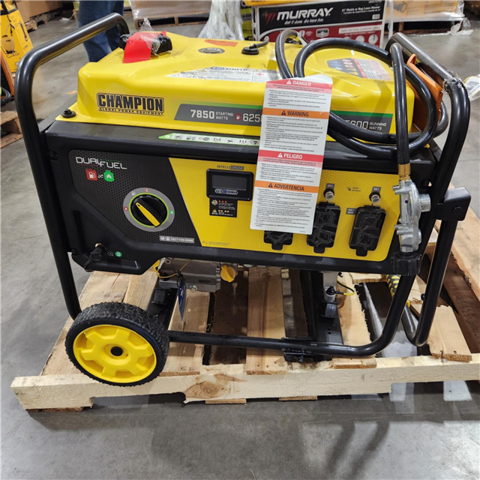 Dallas Location - As-Is Champion Power Equipment 7850/6250-Watt Gasoline Portable Generator