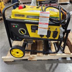 Dallas Location - As-Is Champion Power Equipment 7850/6250-Watt Gasoline Portable Generator