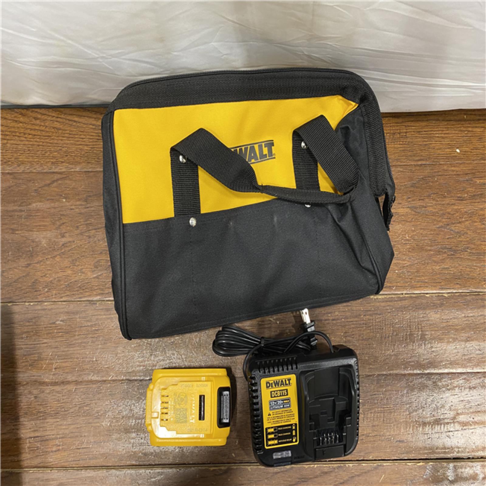 AS-IS Dewalt 20-Volt MAX XR Lithium-Ion Starter Kit