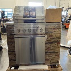 DALLAS LOCATION - SPIRE 5-Burner Built-In Propane Gas Stone Island Grill in Terra Rosa