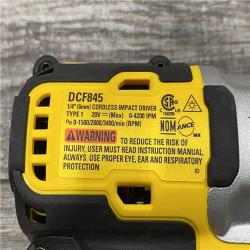 AS-IS DEWALT 20-Volt Maximum XR Lithium-Ion Cordless Brushless 1/4 in. 3-Speed Impact Driver Kit