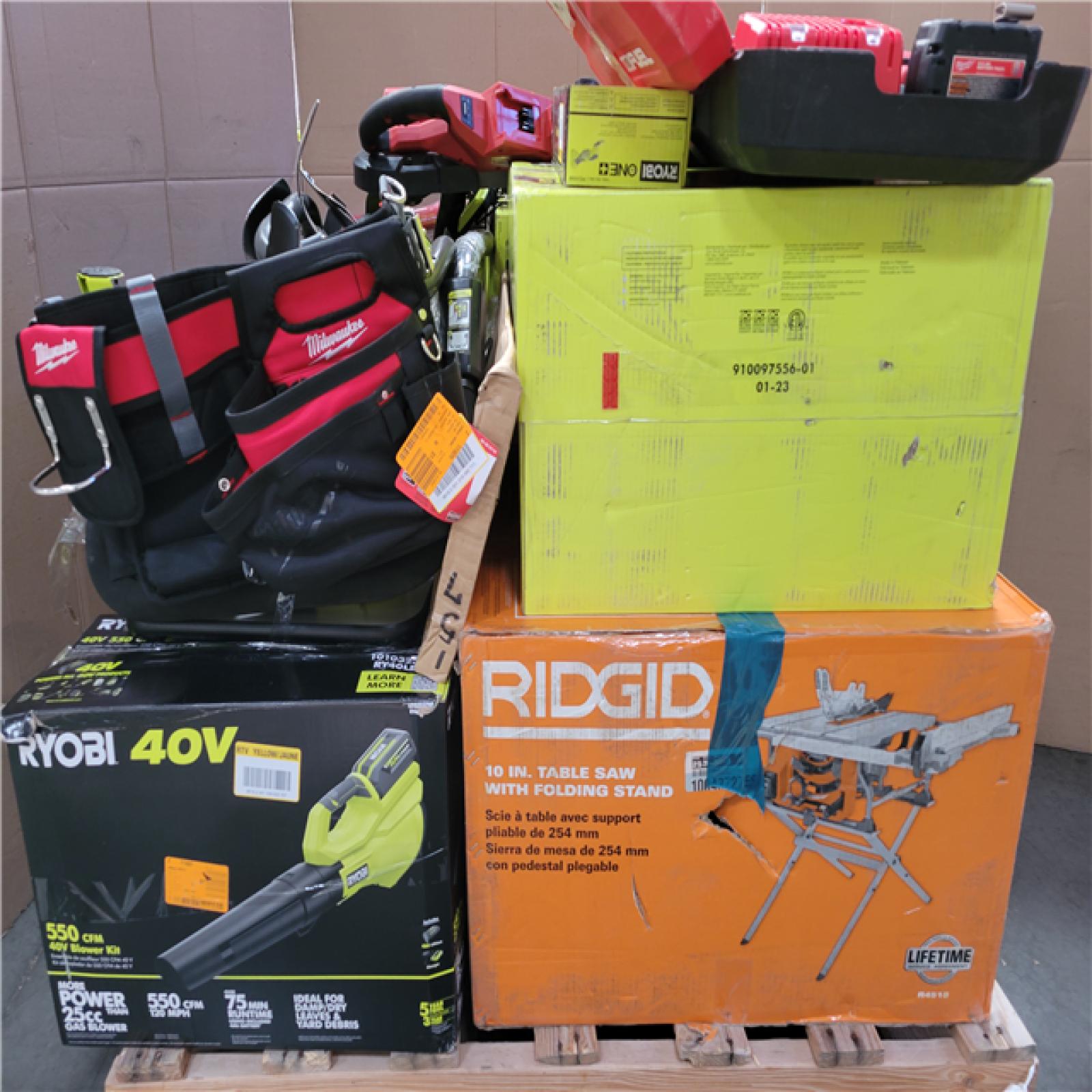 CALIFORNIA AS-IS TOOL PALLET