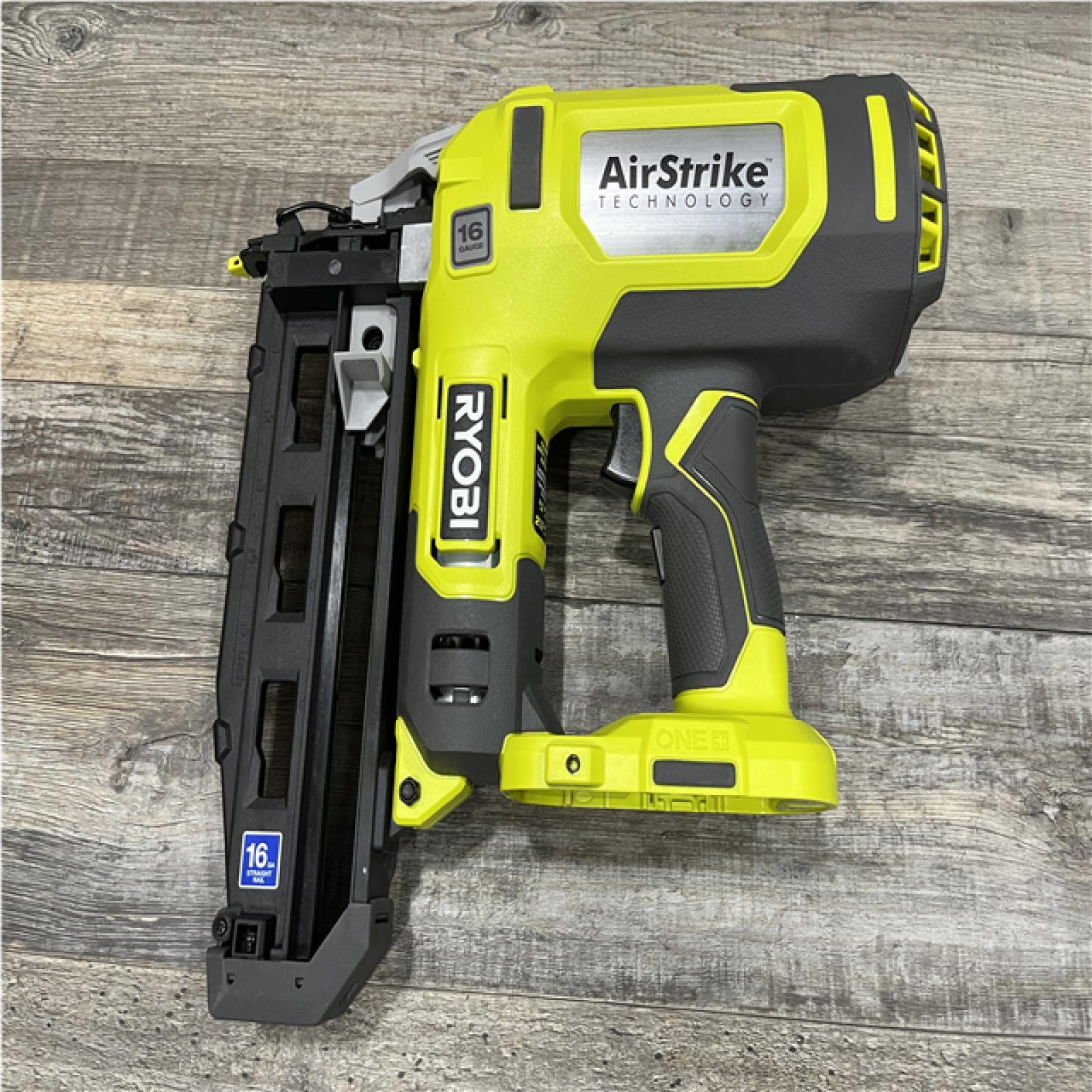 AS-IS RYOBI ONE+ 18V AirStrike 16-Gauge Cordless Finish Nailer (Tool Only)