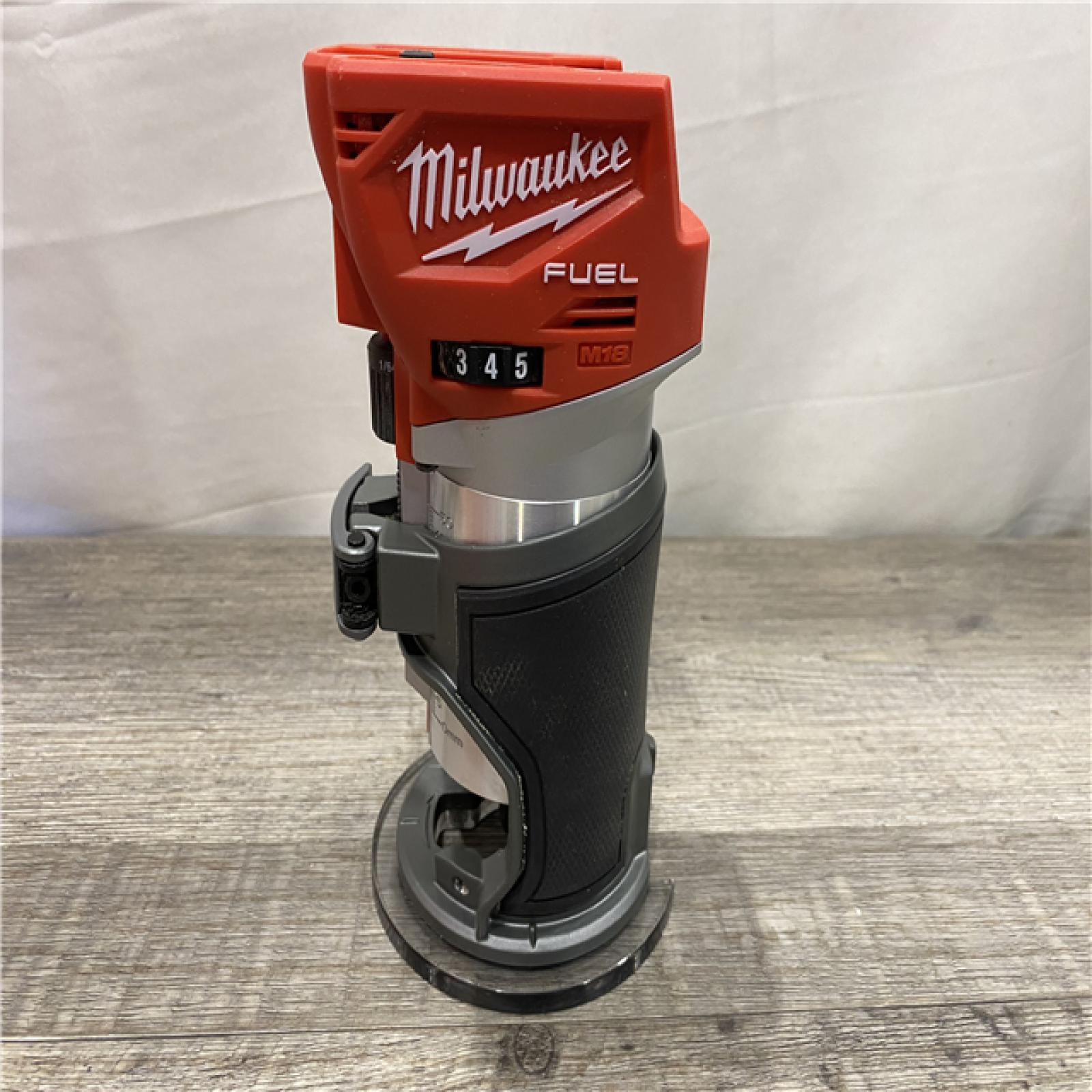 AS-IS Milwaukee  FUEL 18V Lithium-Ion Brushless Cordless Compact Router (Tool-Only)