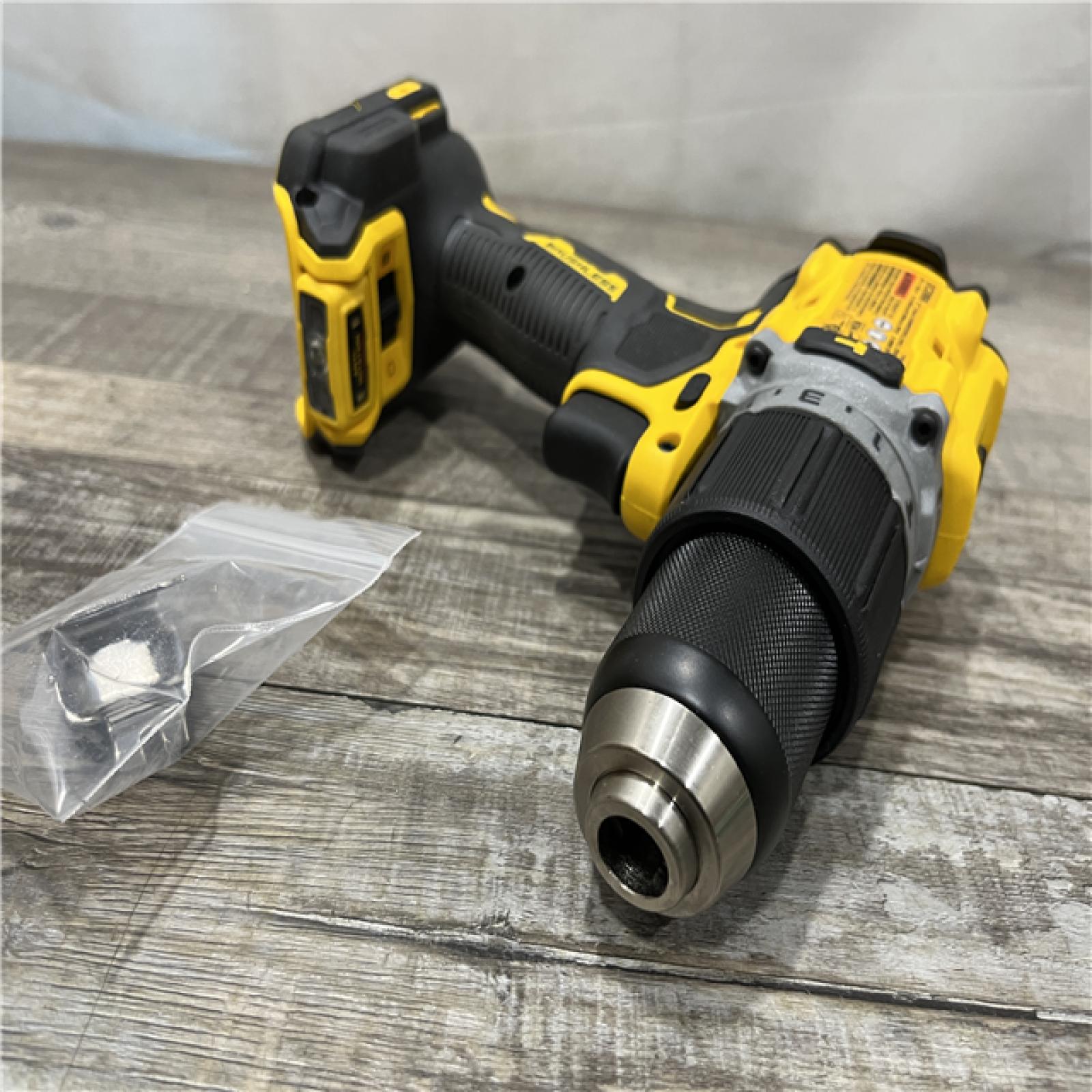 AS-IS DEWALT 20V XR Brushless Cordless 1/2 in. Hammer Drill (Tool-Only)