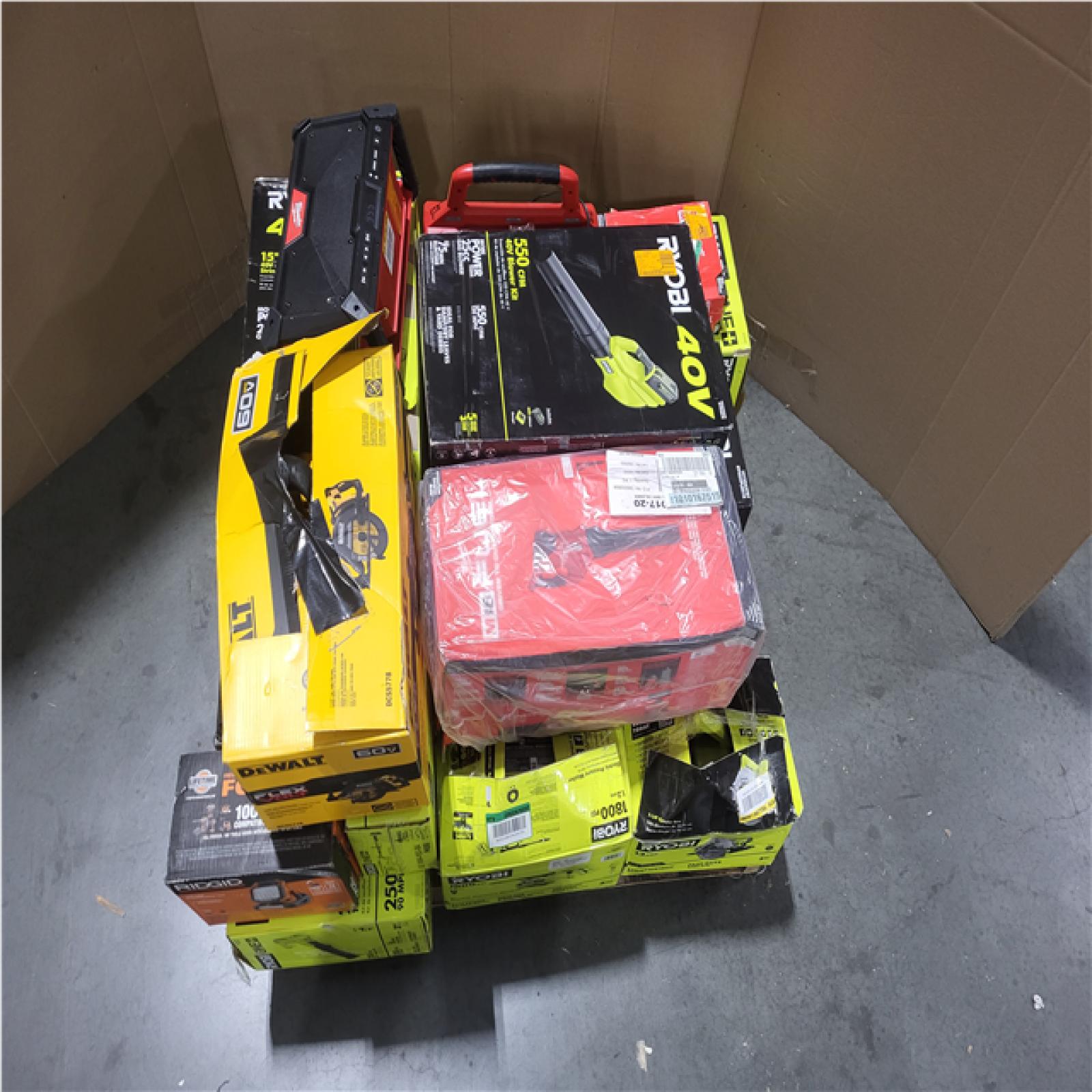 CALIFORNIA AS-IS TOOL PALLET