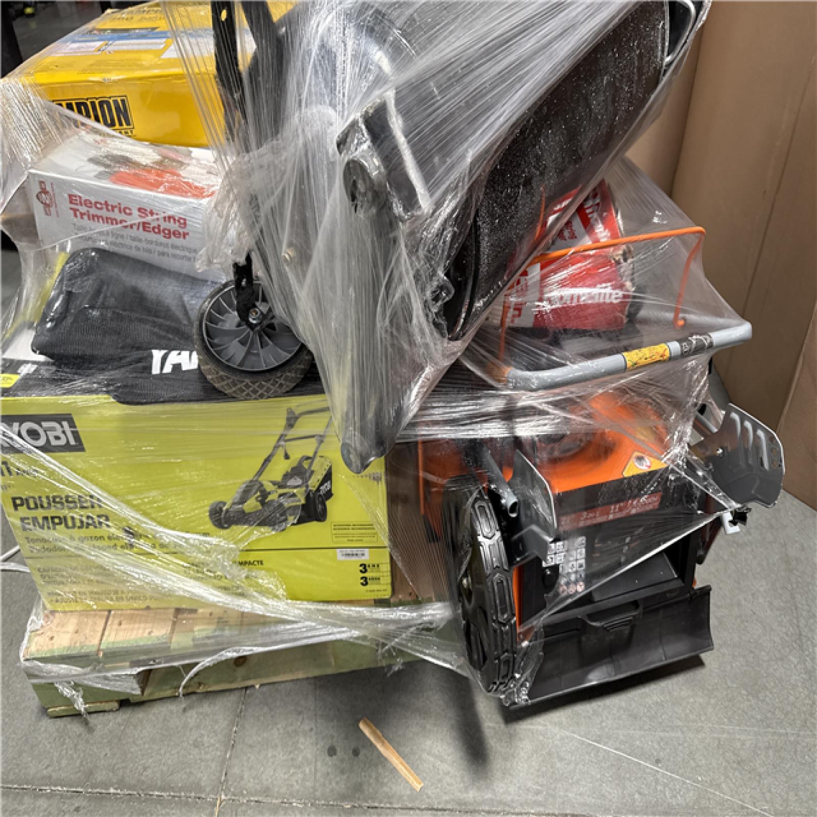 California AS-IS Outdoor Power Equipment
