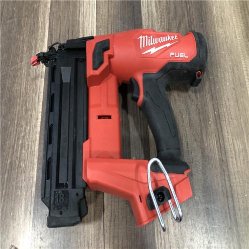 AS-IS Milwaukee FUEL 18-Volt Lithium-Ion Brushless Cordless Gen II 18-Gauge Brad Nailer (Tool-Only)