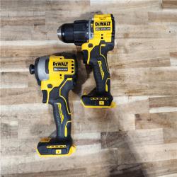 HOUSTON LOCATION - AS-IS DEWALT 2 TOOL COMBO KIT W/ (2) BATTERY & CHARGER
