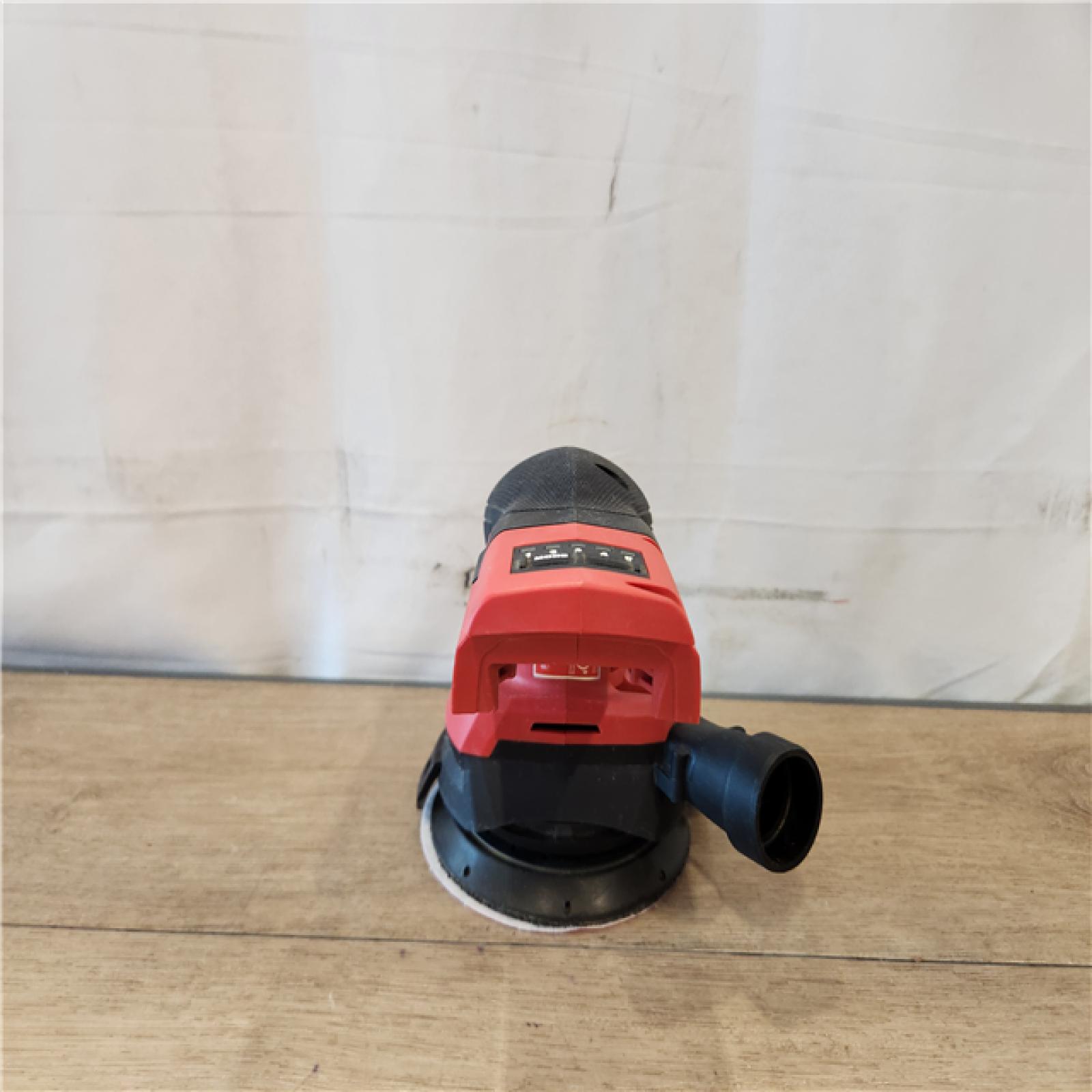 AS-IS- Milwaukee 18V Lithium-Ion Brushless Cordless FUEL 5 in. Random Orbit Sander (Tool-Only)