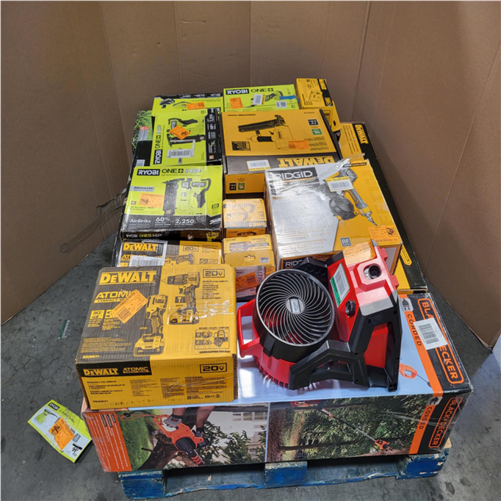 CALIFORNIA AS-IS TOOL PALLET