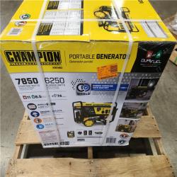 Phoenix NEW Champion Power Equipment 7850/6250-Watt Recoil Start Dual Fuel Portable Generator w/ Free 3-Year Warranty for Home Backup and Storm Prep (SEALED)