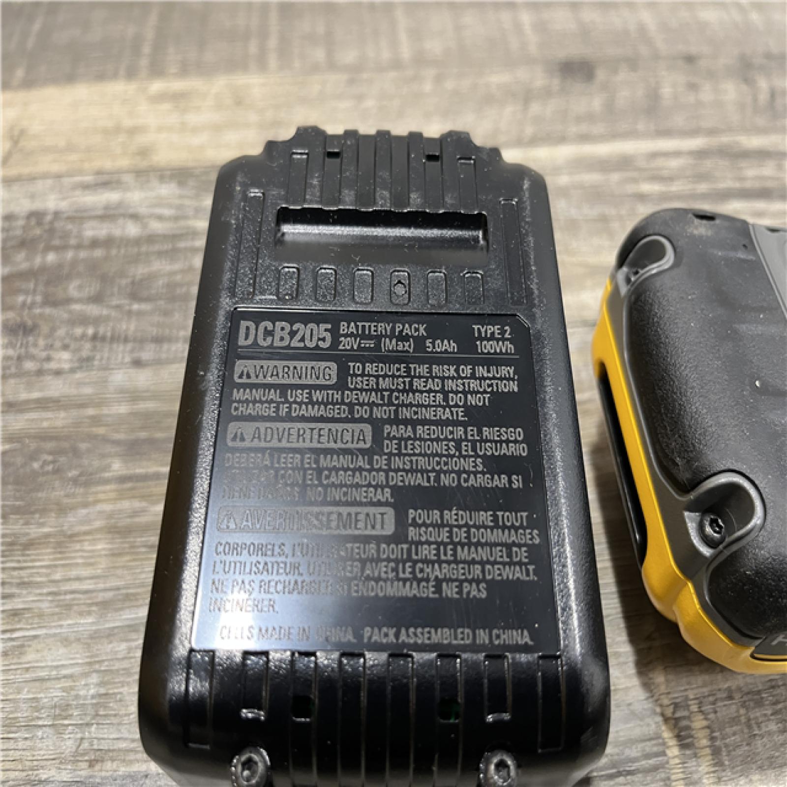 AS-IS DEWALT 20V MAX Lithium-Ion Starter Kit with 4.0 Ah and 5.0 Ah Batteries and Charger
