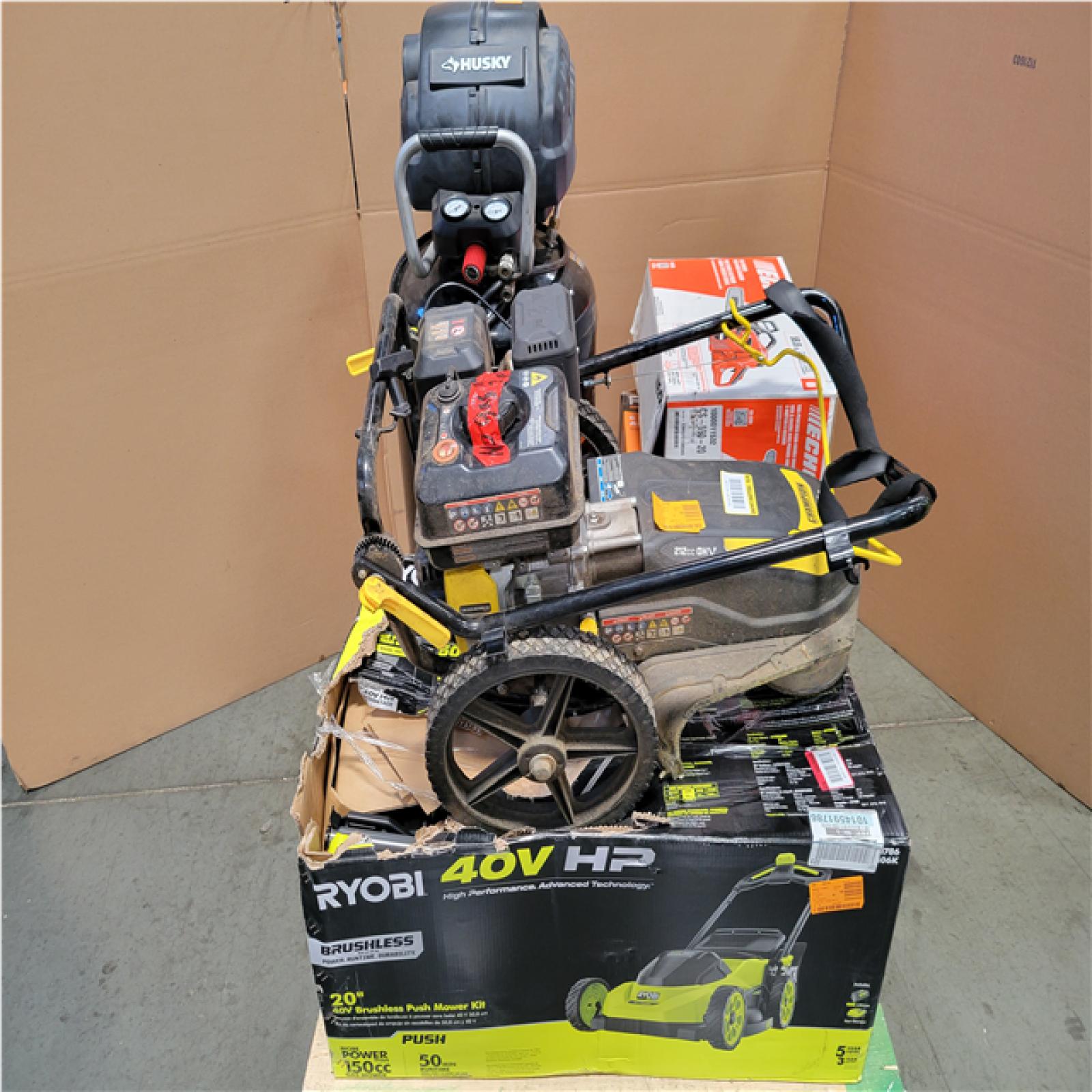 CALIFORNIA AS-IS OUTDOOR POWER EQUIPMENT