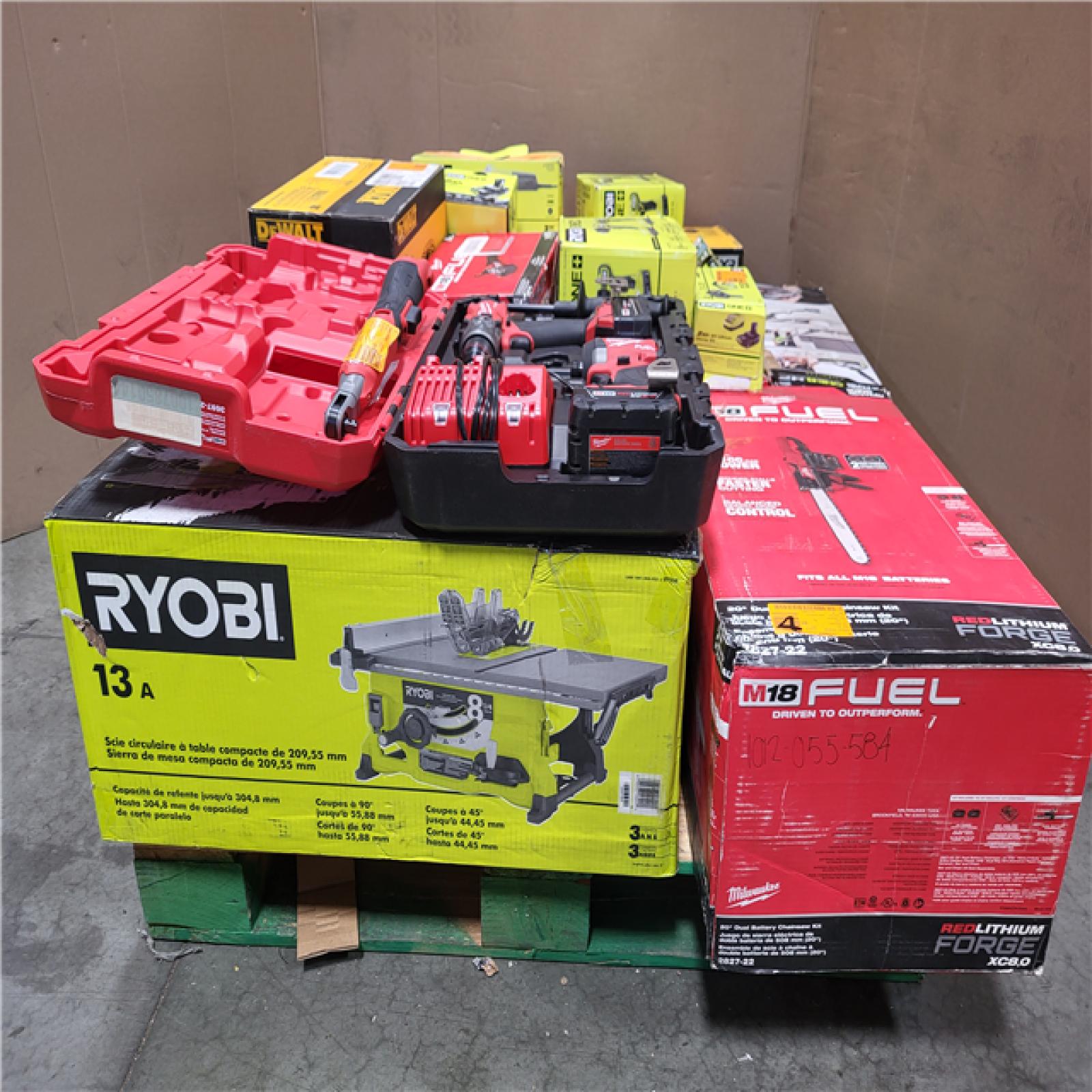 CALIFORNIA AS-IS TOOL PALLET