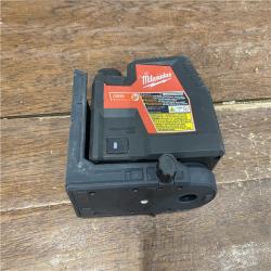 AS-IS100 Ft. REDLITHIUM Lithium-Ion USB Green Rechargeable Cross Line Laser Level with Charger