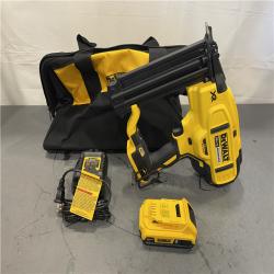 AS-IS - DEWALT 20V MAX XR Lithium-Ion 2-1/8 in. 18-Gauge Electric Cordless Brad Nailer Kit