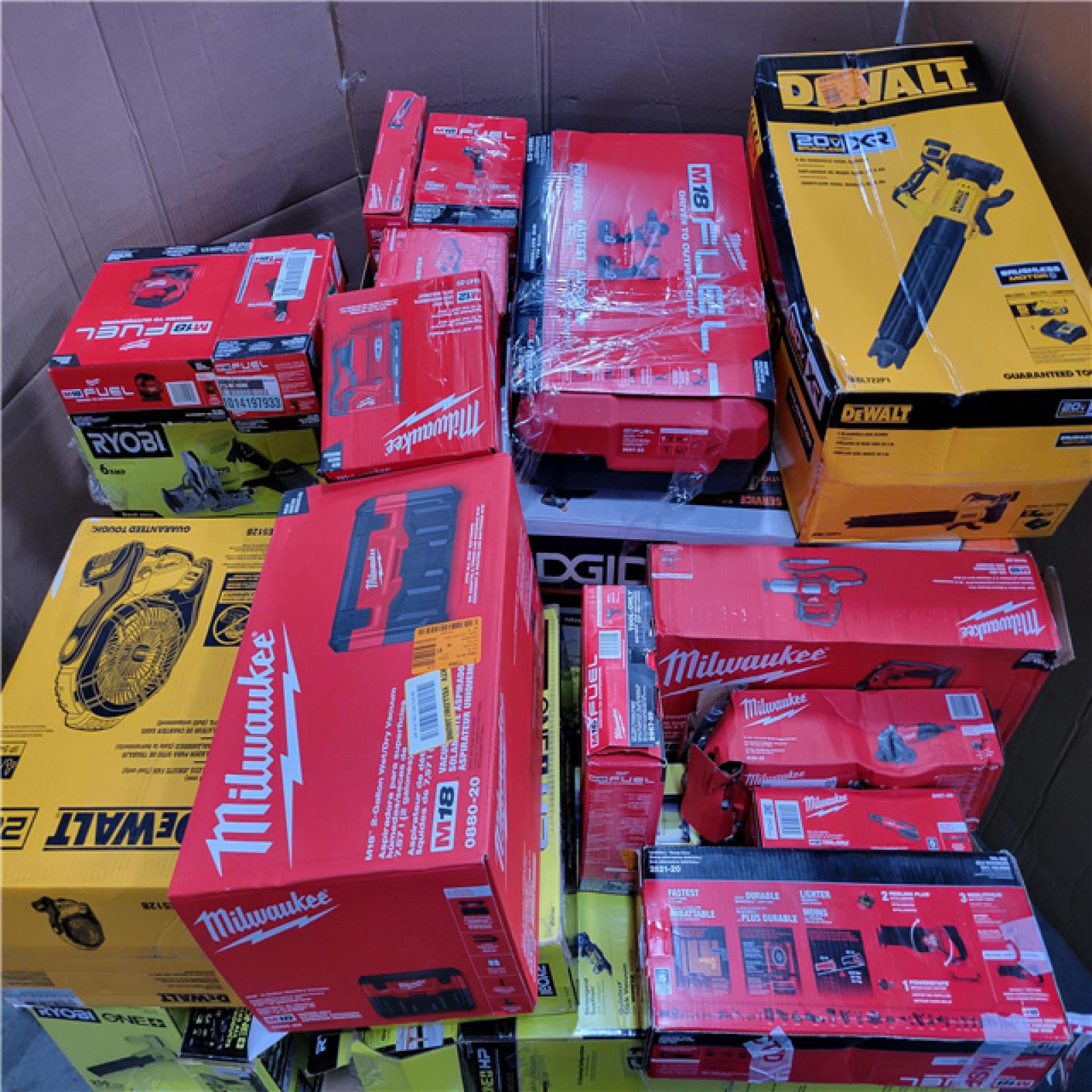 CALIFORNIA AS-IS TOOL PALLET