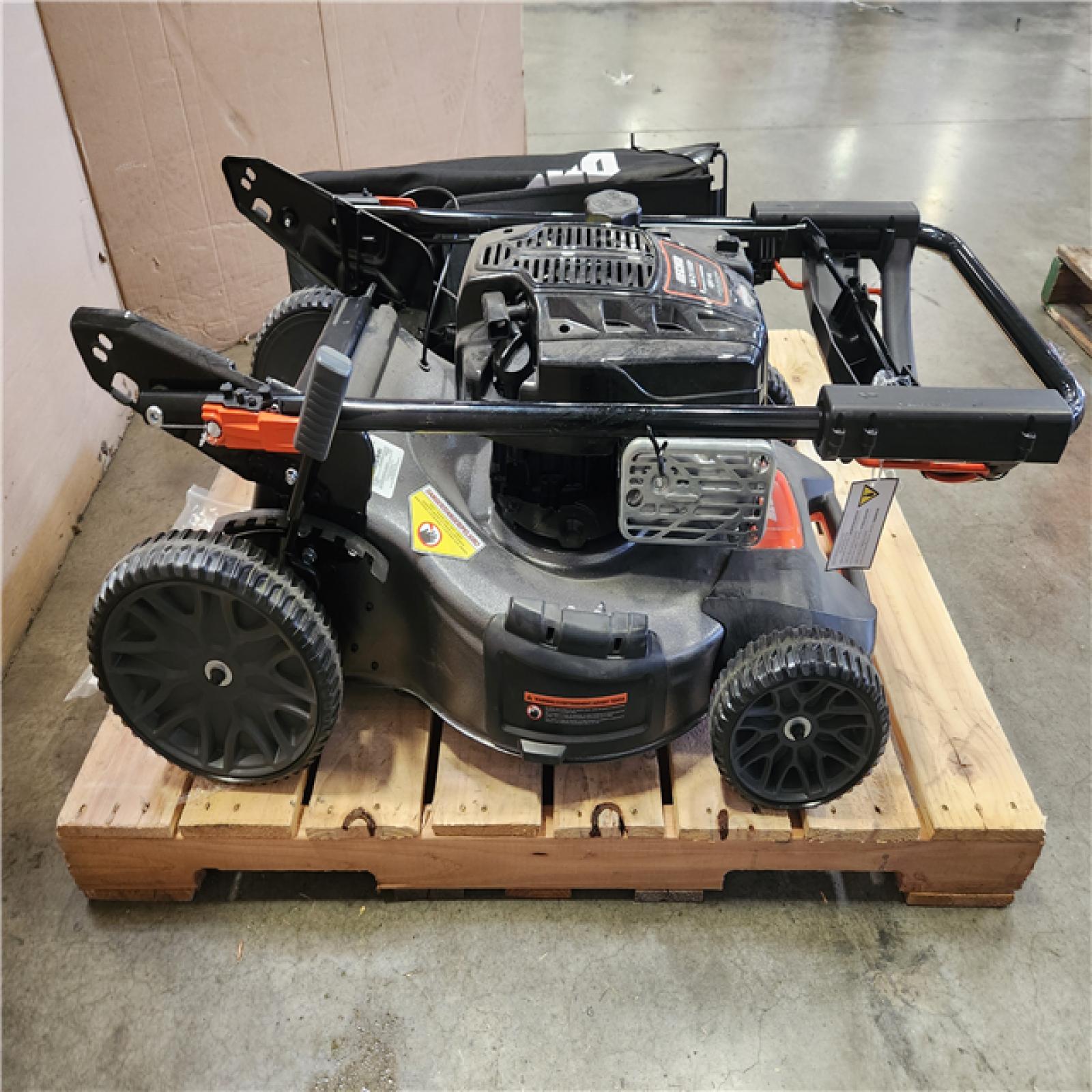 Phoenix ECHO 21 in. 190 cc Briggs and Stratton Gas 3-in-1 Dual Blade RWD Self-Propelled Lawn Mower with Single Lever Deck Adjustment