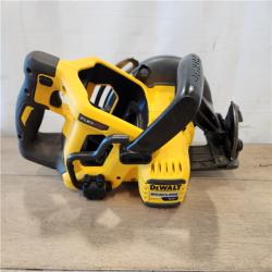 AS-IS- DEWALT FLEXVOLT 60V MAX Cordless Brushless 7-1/4 in. Wormdrive Style Circular Saw (Tool Only)