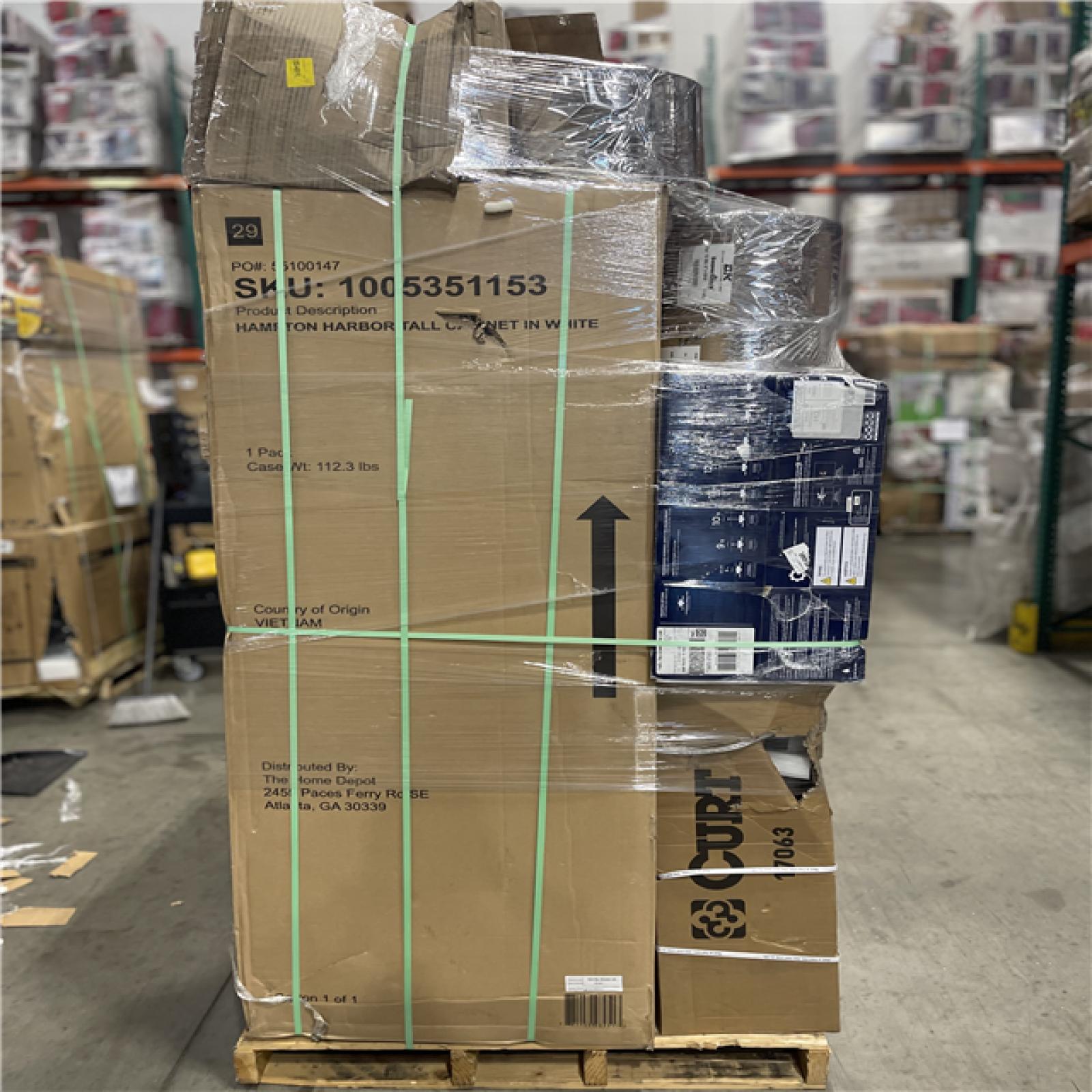 DALLAS LOCATION- AS-IS HOME IMPROVEMENT PALLET