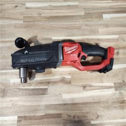 HOUSTON LOCATION - AS-IS Milwaukee FUEL 18V Lithium-Ion Brushless Cordless GEN 2 SUPER HAWG 1/2 in. Right Angle Drill (Tool-Only)