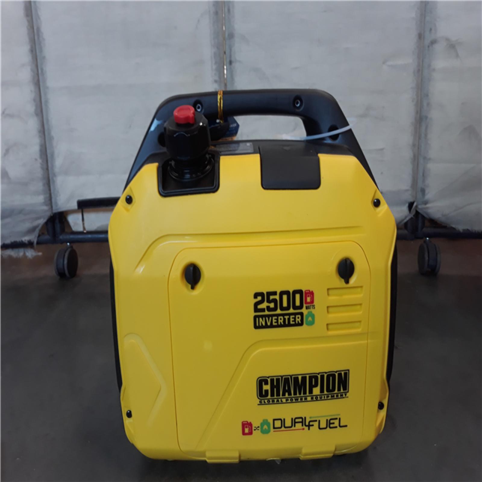 California AS-IS Like-New Champion 2500 Dual Fuel Generater