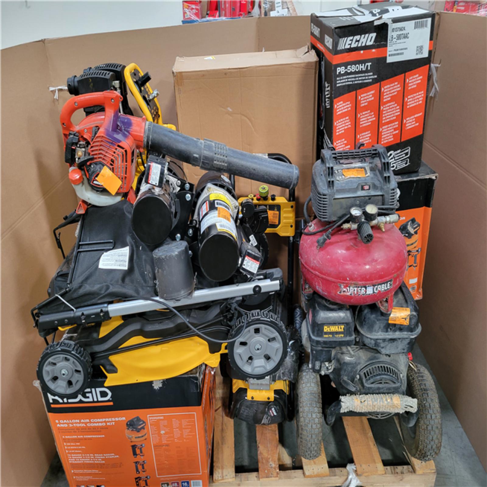 CALIFORNIA AS-IS OUTDOOR POWER EQUIPMENT