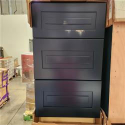 Phoenix Location Mixed Blue Kitchen Cabinet Pallet (4 Cabinets)