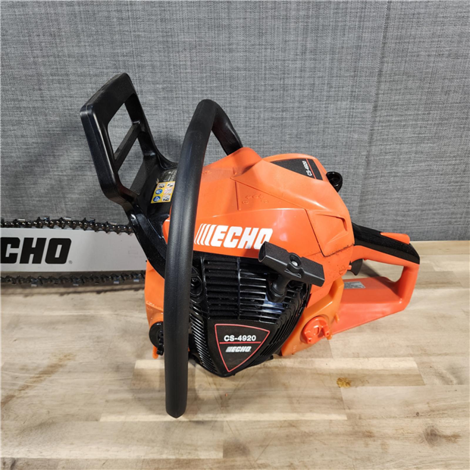 HOUSTON LOCATION - AS-IS ECHO 20 in. 50.1 Cc 2-Stroke Gas Rear Handle Chainsaw