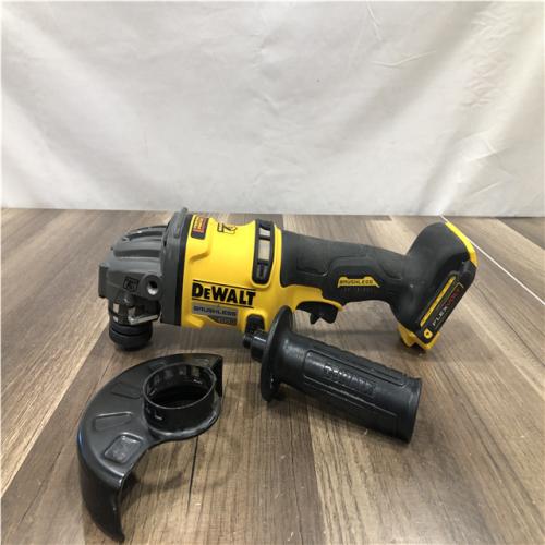 AS-IS DEWALT FLEXVOLT 60V MAX Cordless Brushless 4.5 in. to 6 in. Small Angle Grinder with Kickback Brake (Tool Only)