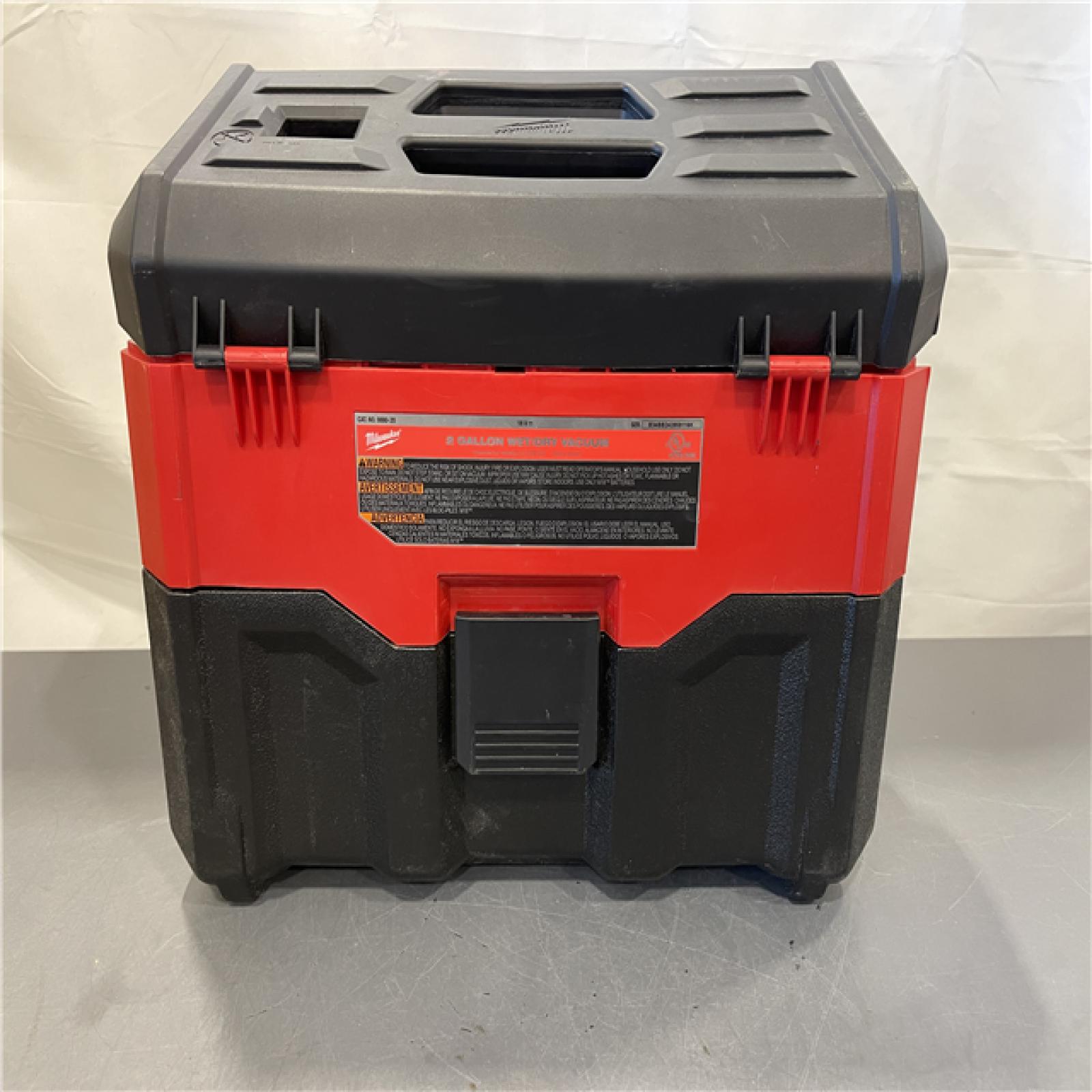 AS-IS - Milwaukee M18 18-Volt 2 Gal. Lithium-Ion Cordless Wet/Dry Vacuum