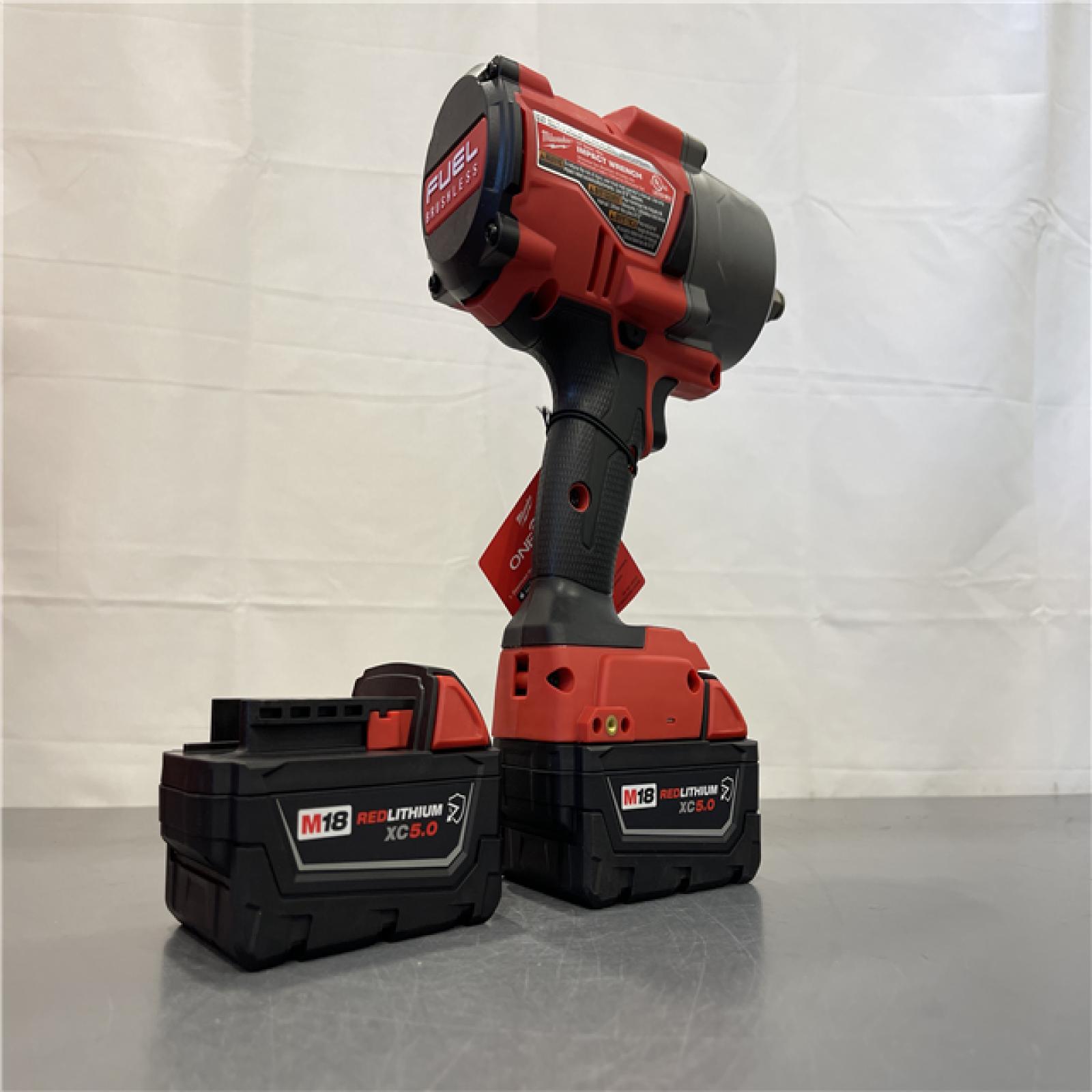 AS-IS - M18 FUEL ONE-KEY 18V Li-Ion Brushless Cordless 1/2 in. High-Torque Impact Wrench Kit