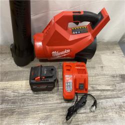 AS-IS Milwaukee FUEL 120 MPH 500 CFM 18V Brushless Cordless Battery Powered Leaf Blower Kit