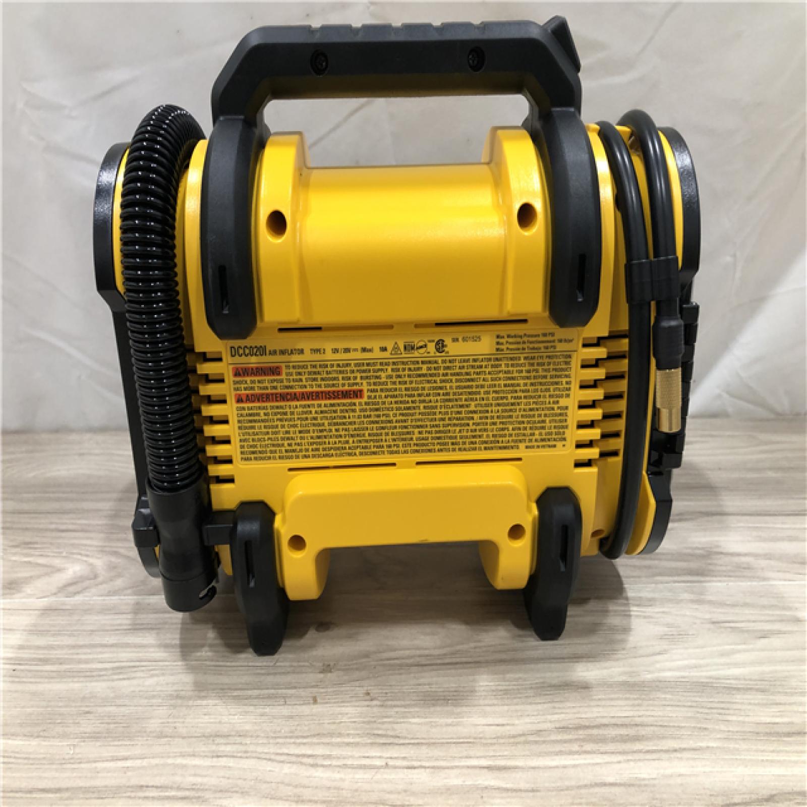 AS-IS DEWALT 20V MAX Cordless Electric Portable Inflator (Tool Only)