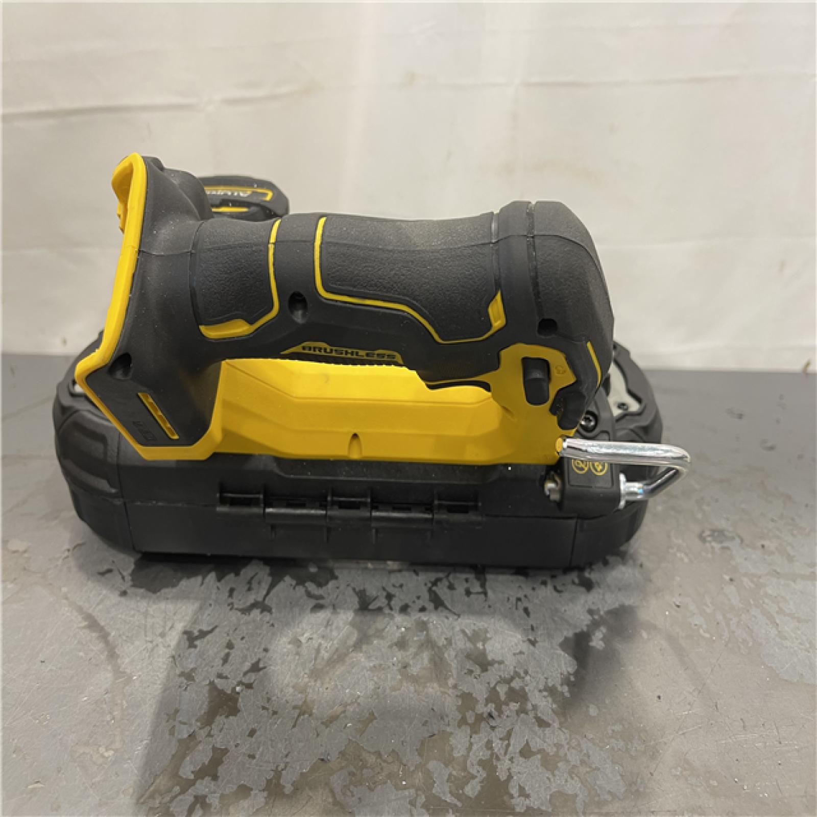 AS-IS- Dewalt DCS377B 20V MAX ATOMIC Brushless Cordless 1-3/4 Compact Bandsaw (Tool-Only)
