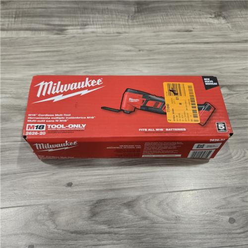 NEW! - Milwaukee 2626-20 M18 Lithium-Ion Cordless Multi-Tool (Tool Only)