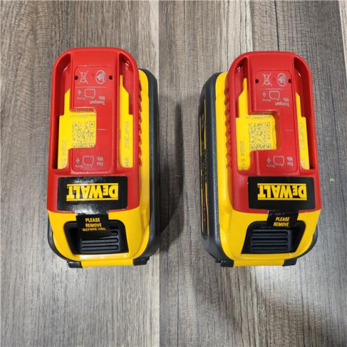 LIKE NEW! - DEWALT FLEXVOLT 20V/60V MAX Lithium-Ion 6.0Ah Battery Pack (2 Pack)