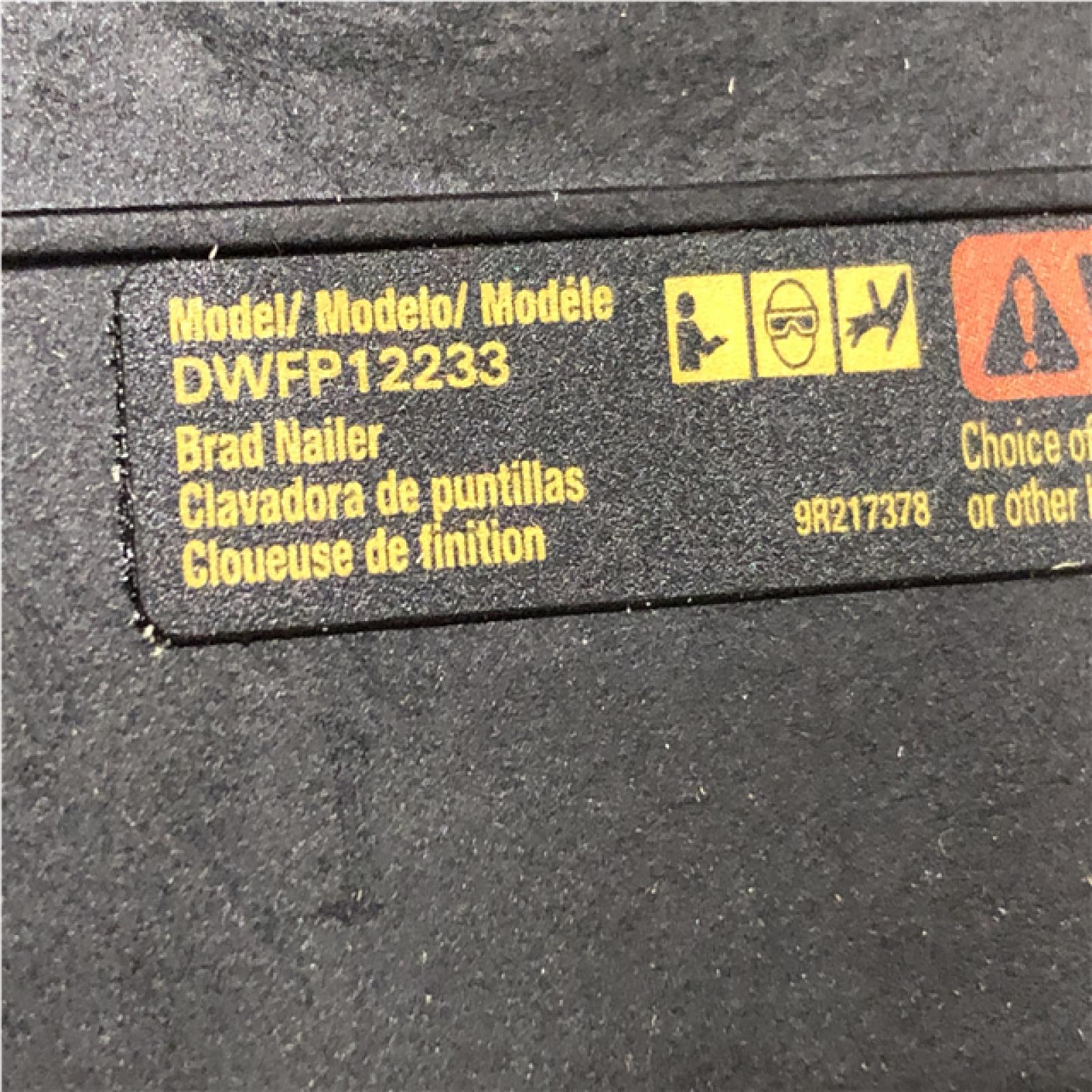 AS-IS DEWALT 18-Gauge Pneumatic Brad Nailer