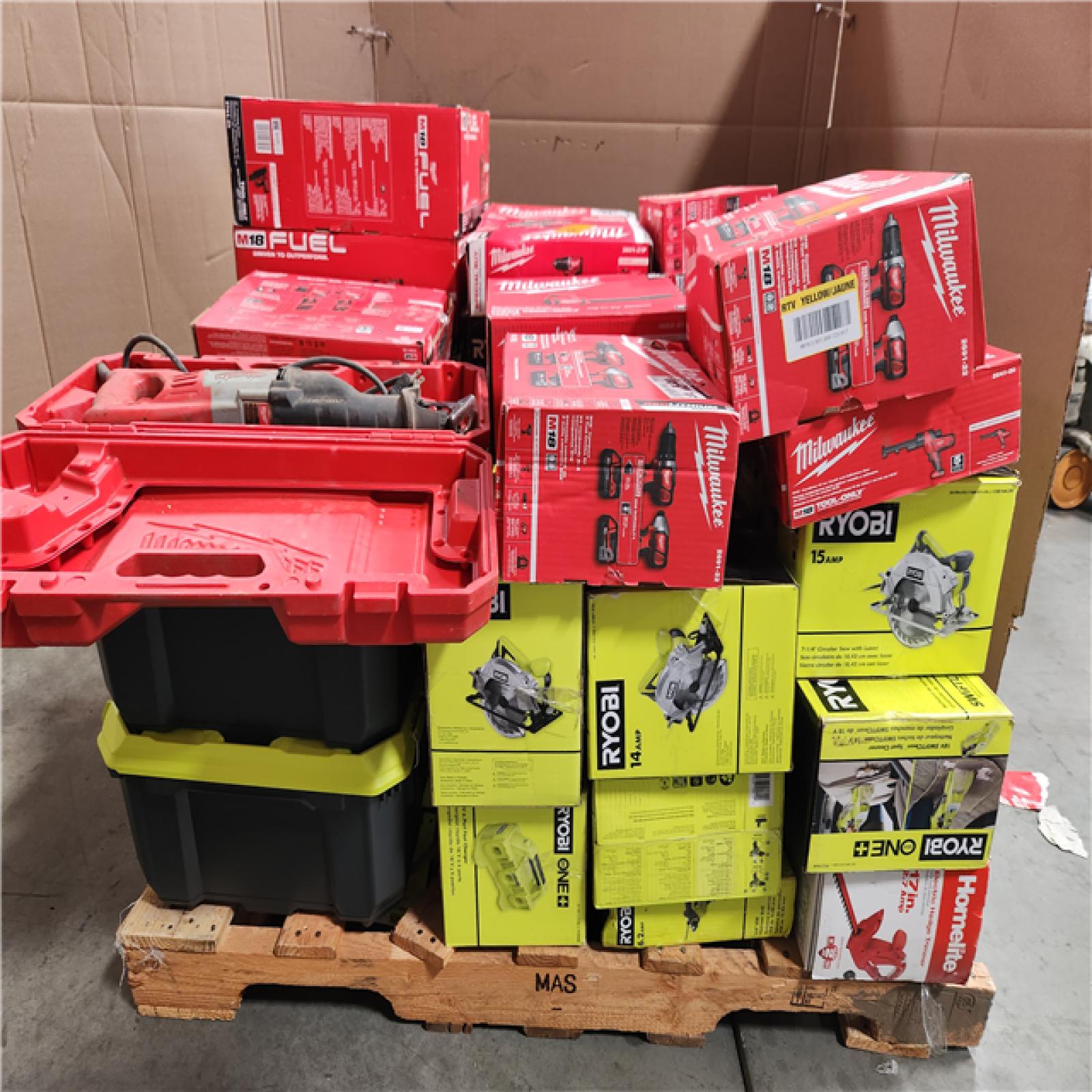 CALIFORNIA AS-IS TOOL PALLET