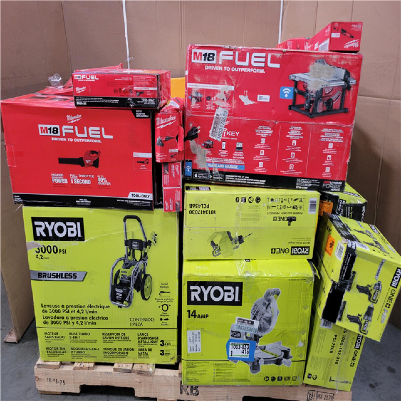 CALIFORNIA AS-IS TOOL PALLET