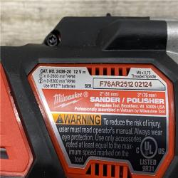 AS-IS Milwaukee 12V Lithium-Ion Cordless Variable Speed Polisher/Sander Kit