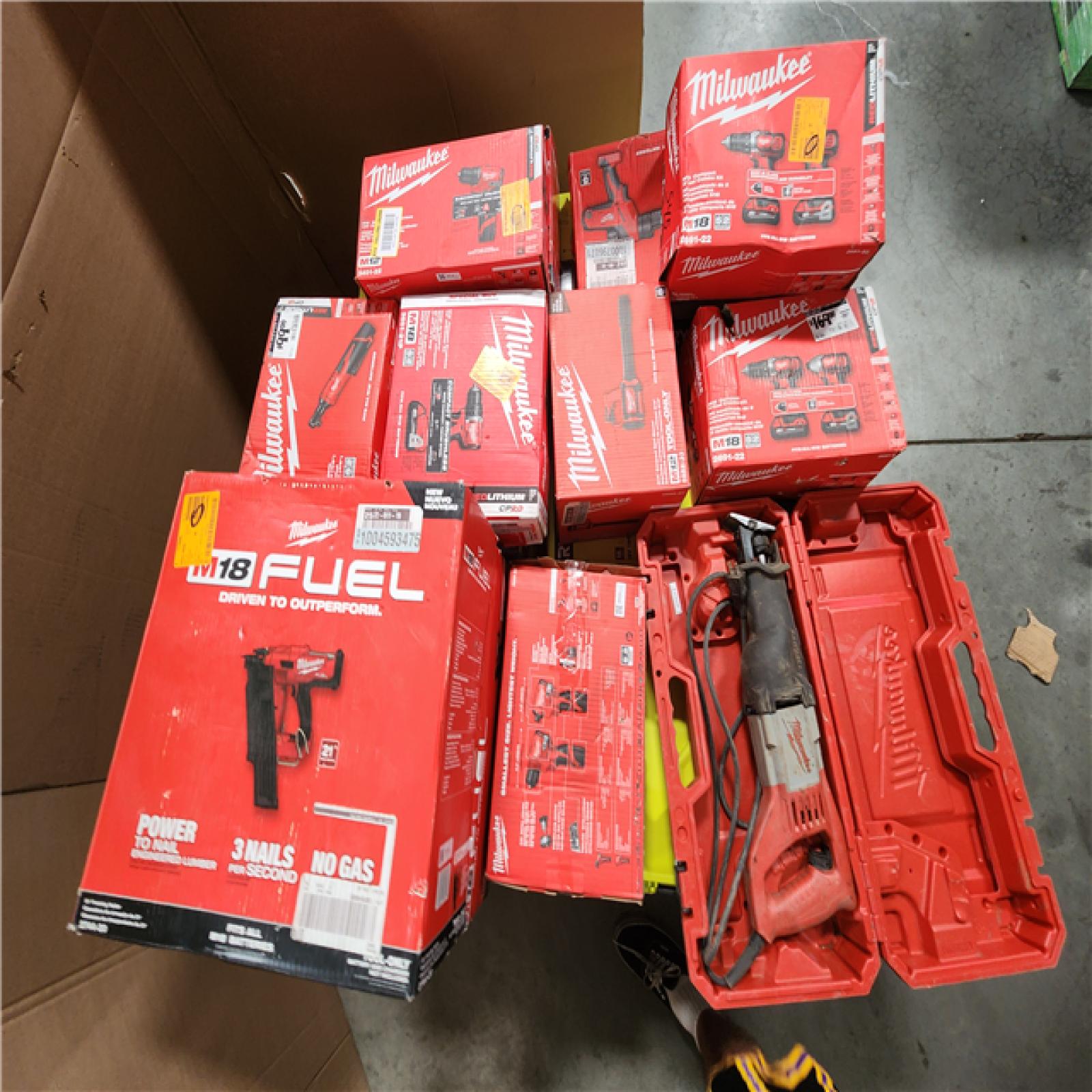 CALIFORNIA AS-IS TOOL PALLET