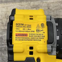 AS-IS DEWALT Atomic 20V Lithium-Ion Cordless Compact 1/2 in. Drill/Driver Kit