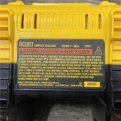 AS-IS DEWALT 20V MAX Compact Cordless Task Light (Tool Only)