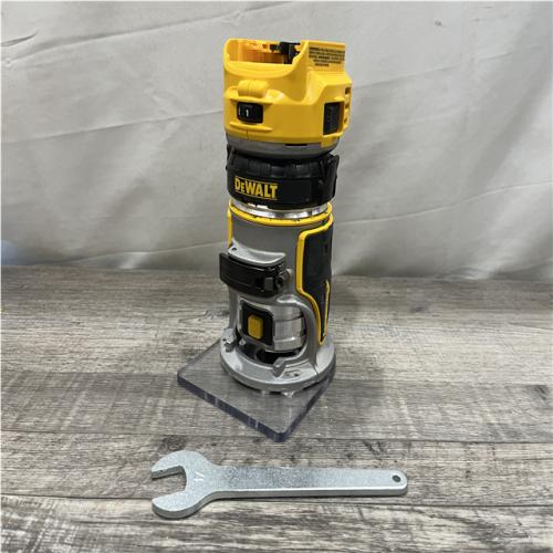 AS-IS DEWALT 20V MAX XR Cordless Brushless Fixed Base Compact Router (Tool Only)