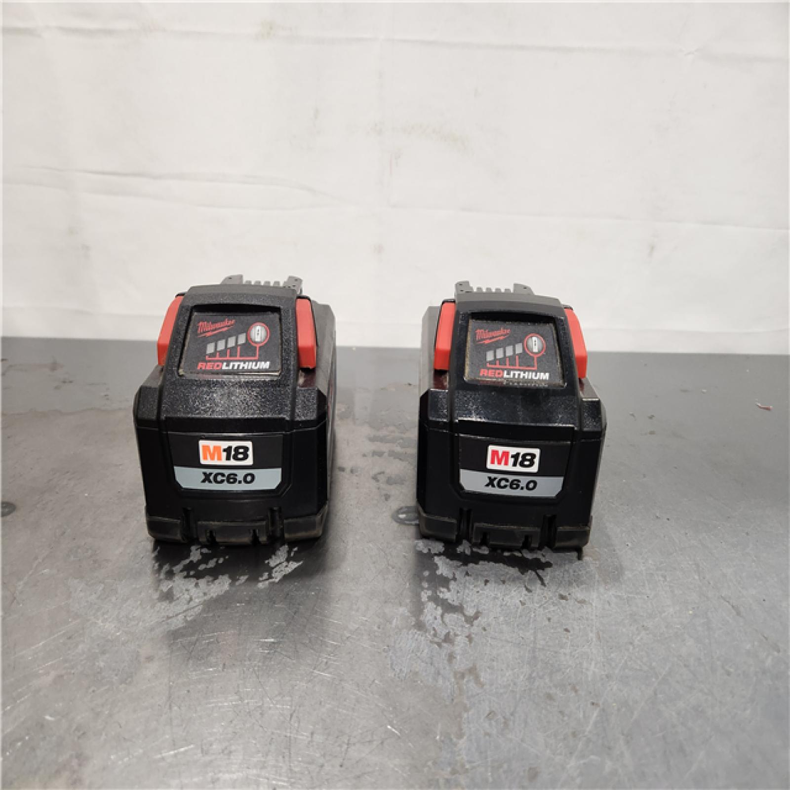 AS-IS- 6.0Ah for Milwaukee M18 Lithium XC 6.0 Extended Capacity Battery