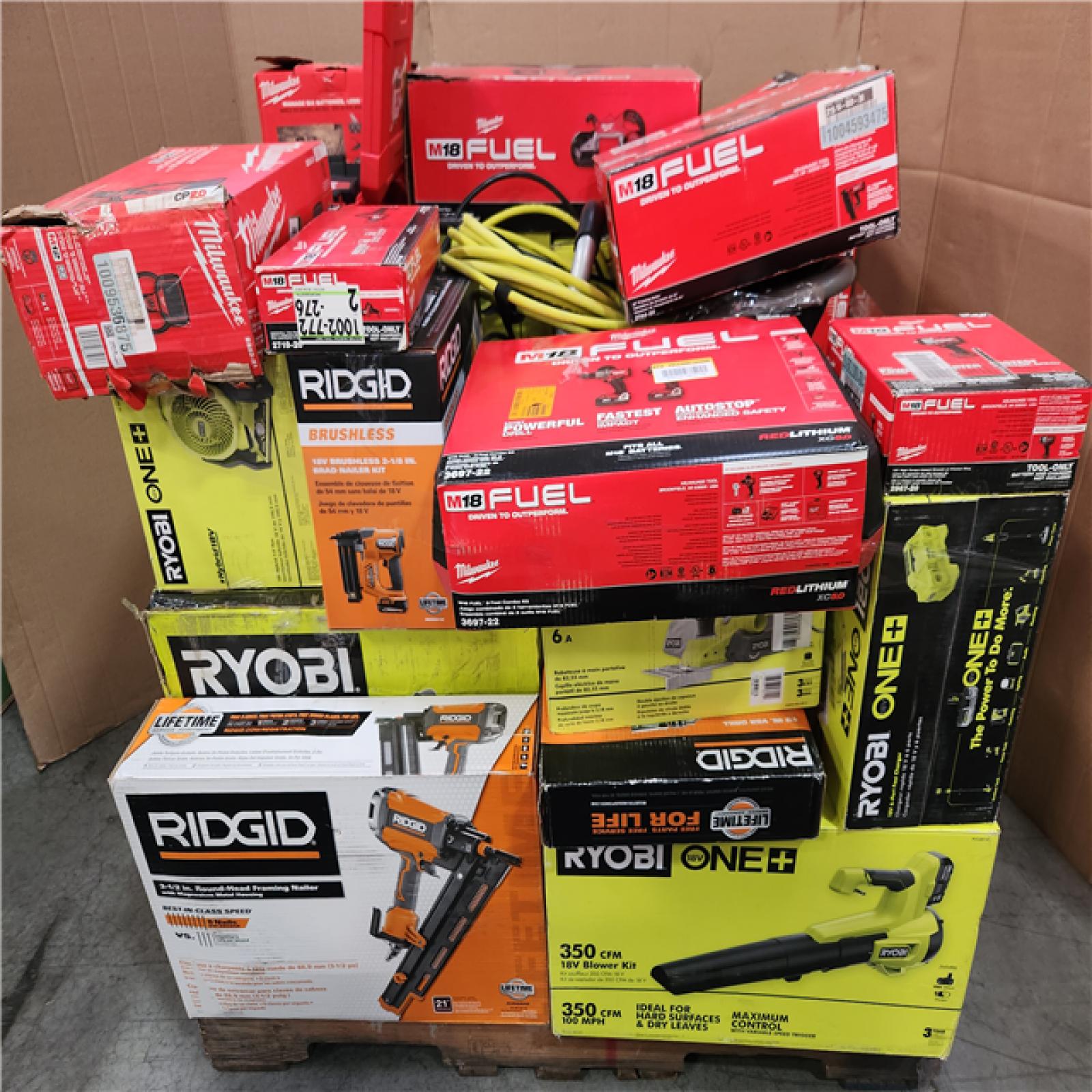 CALIFORNIA AS-IS TOOL PALLET