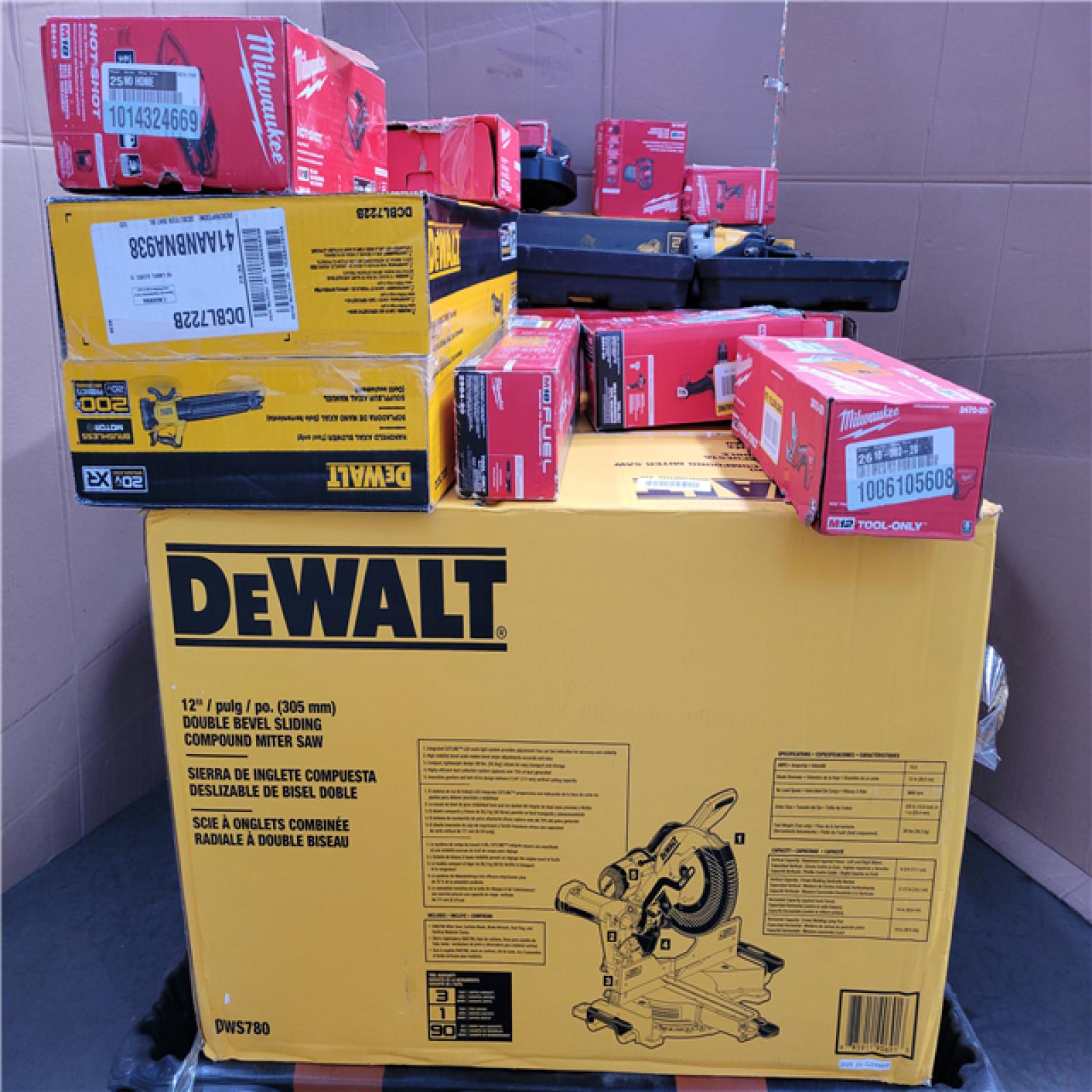 CALIFORNIA AS-IS TOOL PALLET