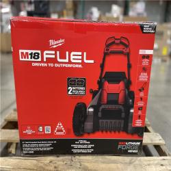 DALLAS LOCATION- NEW! MILWAUKEE M18 FUEL 21 Self-Propelled Dual Battery Mower Kit